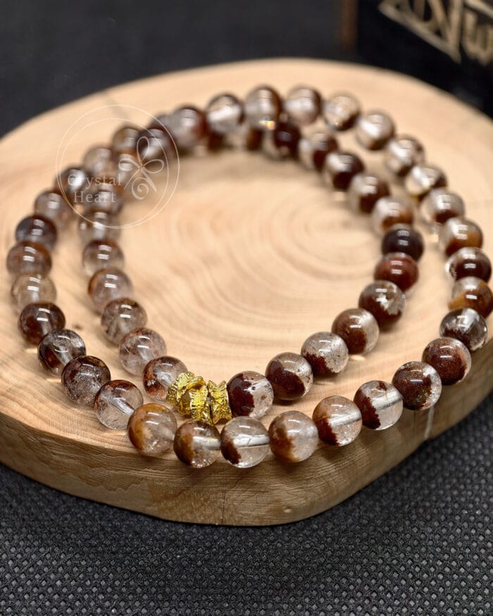 7mm天然紅幽靈手串_chdesign_7mm_15cm_hyl001